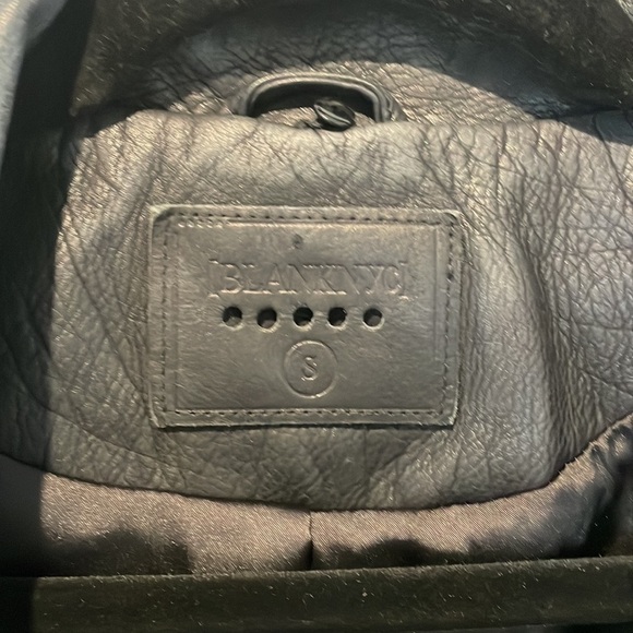 BlankNYC Vegan Leather Black Moto Jacket - Picture 6 of 8